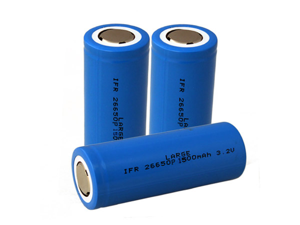 3.2V 1500mAh 26650动力型磷酸铁锂电池